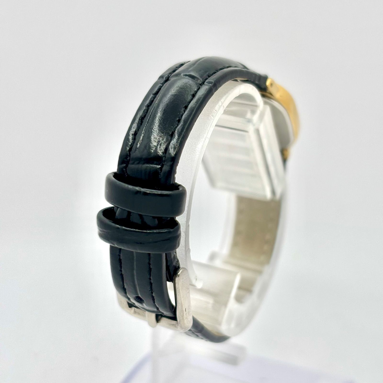 新品電池】SEIKO セイコー レディース 腕時計 ゴールド スクエア 2P20