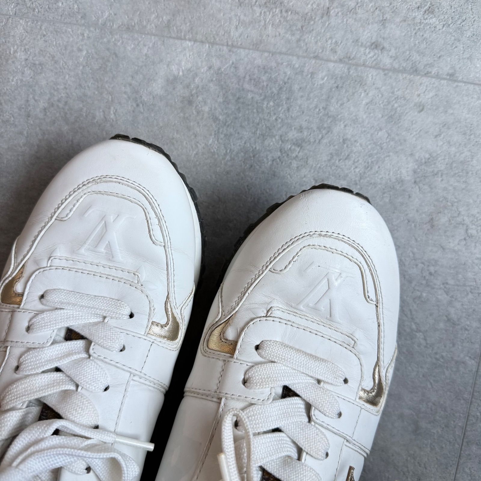 【極美品】ルイヴィトン モノグラム レザー ローカットスニーカー レディース 楽天市場】ルイヴィトン（スニーカー｜レディース靴）：靴の通販