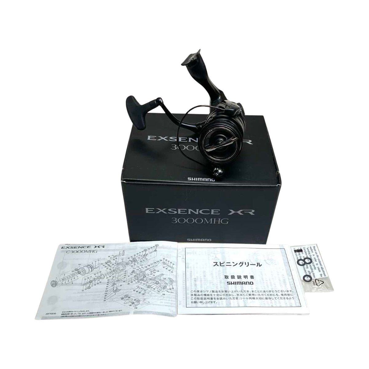 シマノ ○○SHIMANO シマノ スピニングリール 23 エクスセンスXR 3000MHG