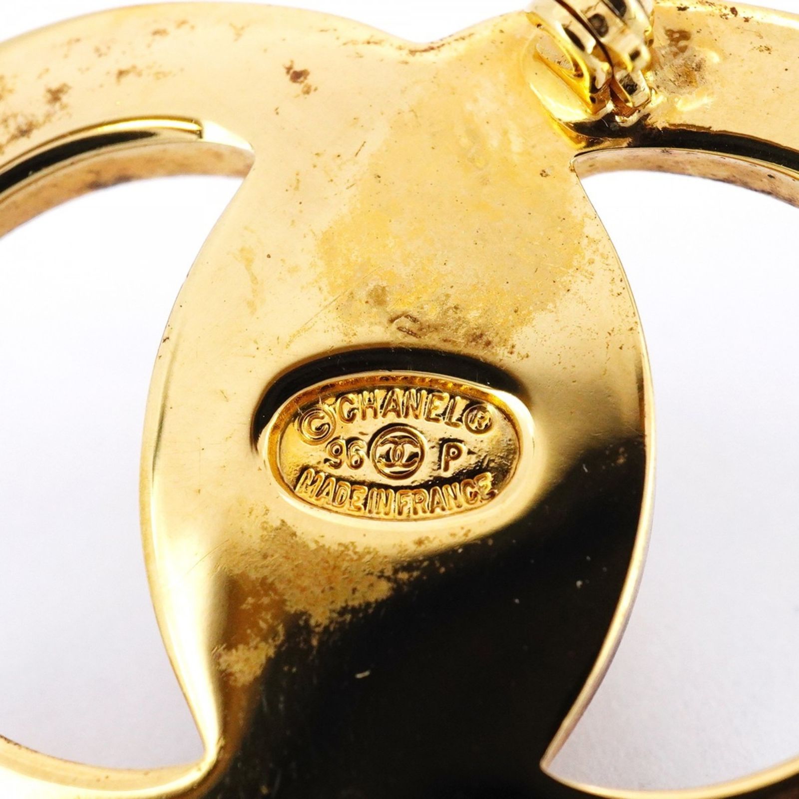 シャネル(Chanel) シャネル ブローチ ココマーク ターンロック GP