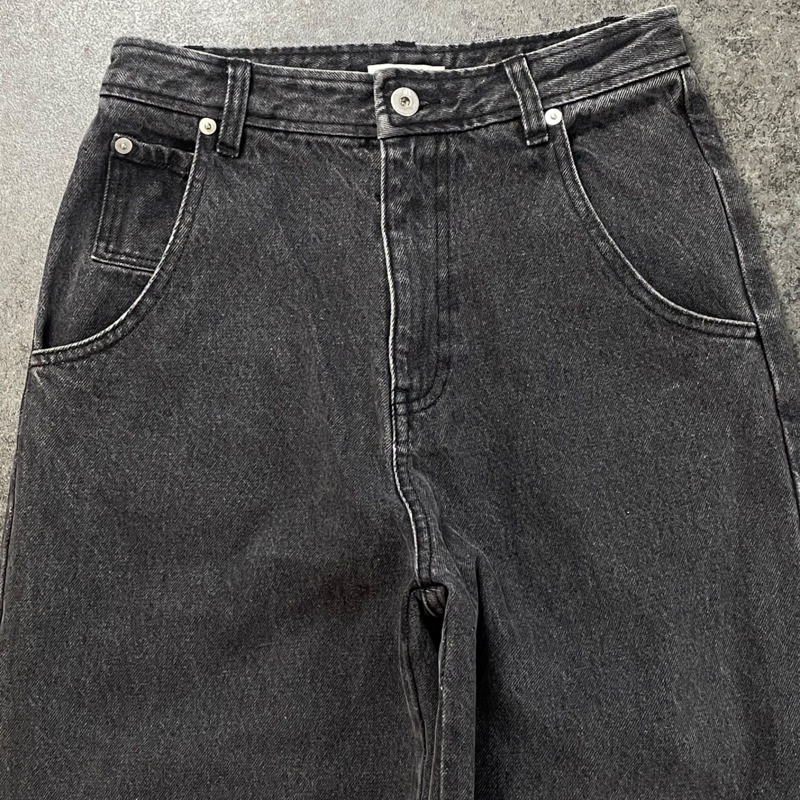 Ameri Vintage Black Denim Jeans アメリ ヴィンテージ ブラックデニム