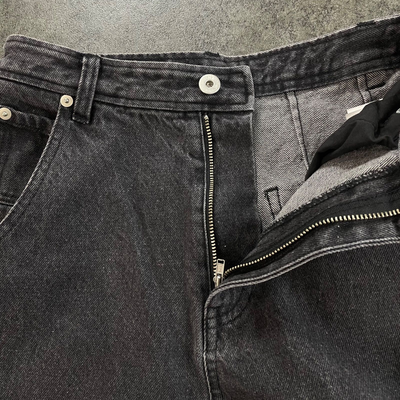 Ameri Vintage Black Denim Jeans アメリ ヴィンテージ ブラックデニム