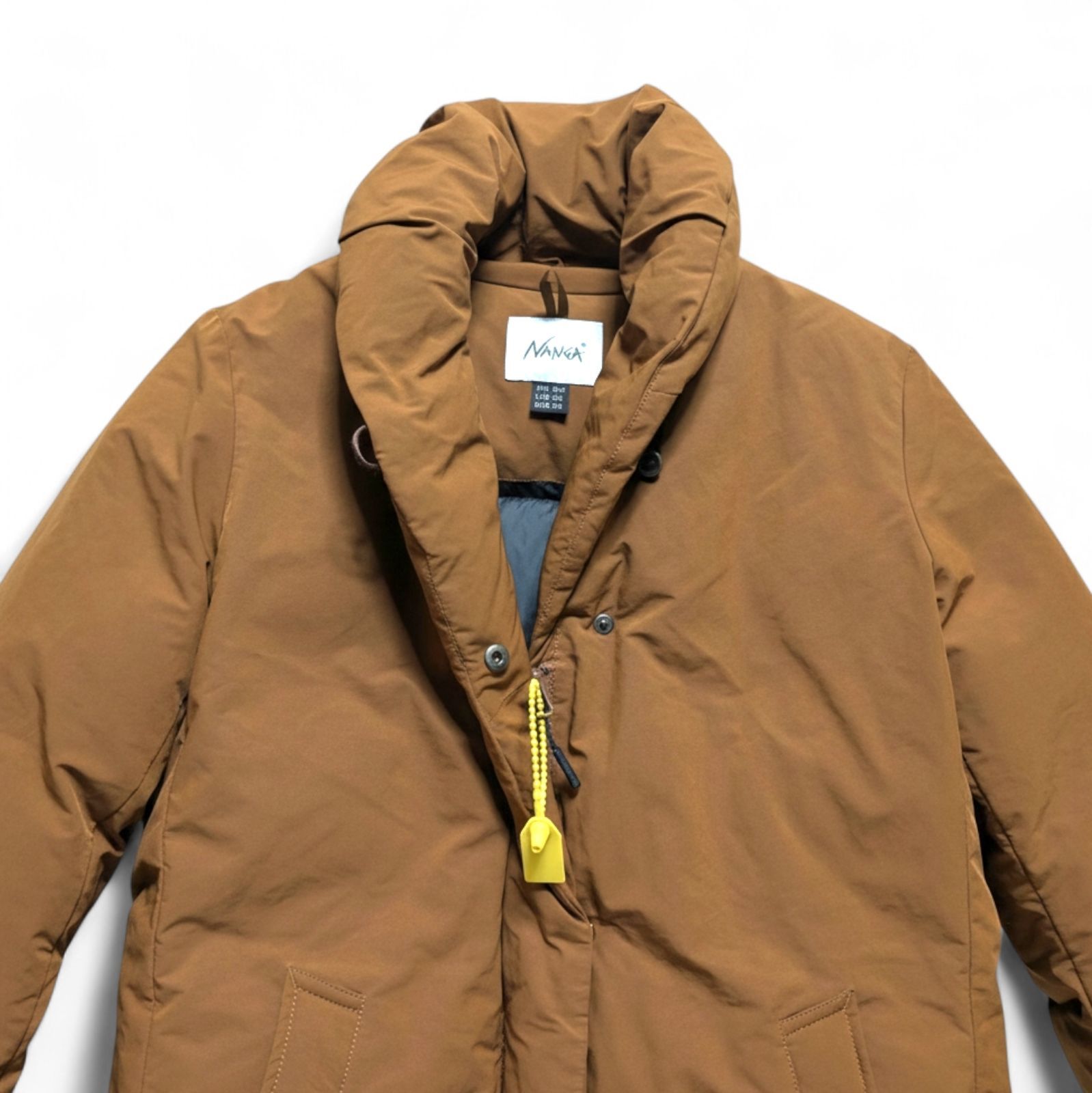 ナンガ NANGA レディース ショールカラーダウンコート Lサイズ ブラウン 楽天市場】NANGA ナンガ レディースショールカラーダウンコート SHAWL