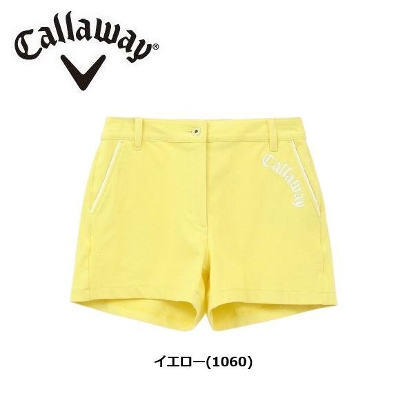 【新品】V12 ゴルフ　レディース　ショートパンツ　イエロー　M V12 ゴルフレディース ショートパンツSIDE TAPE SHORTS W | 【公式通販】