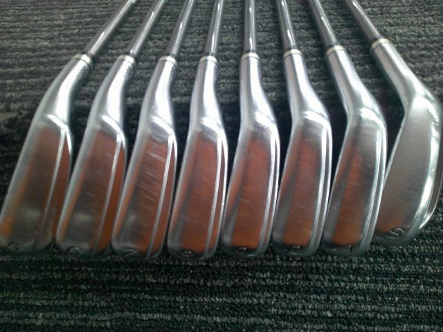 中古 アイアンセット プロギア egg PF/オリジナルカーボン 8本セット/M