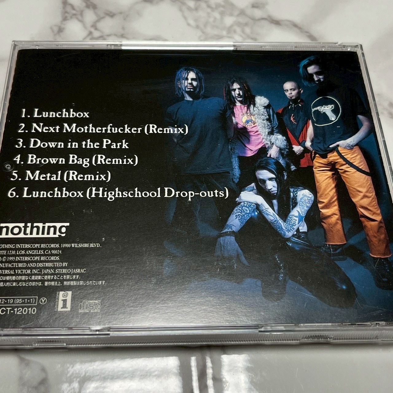 マリリンマンソン MARILYN MANSON Lunchbox 国内盤 CD シングル