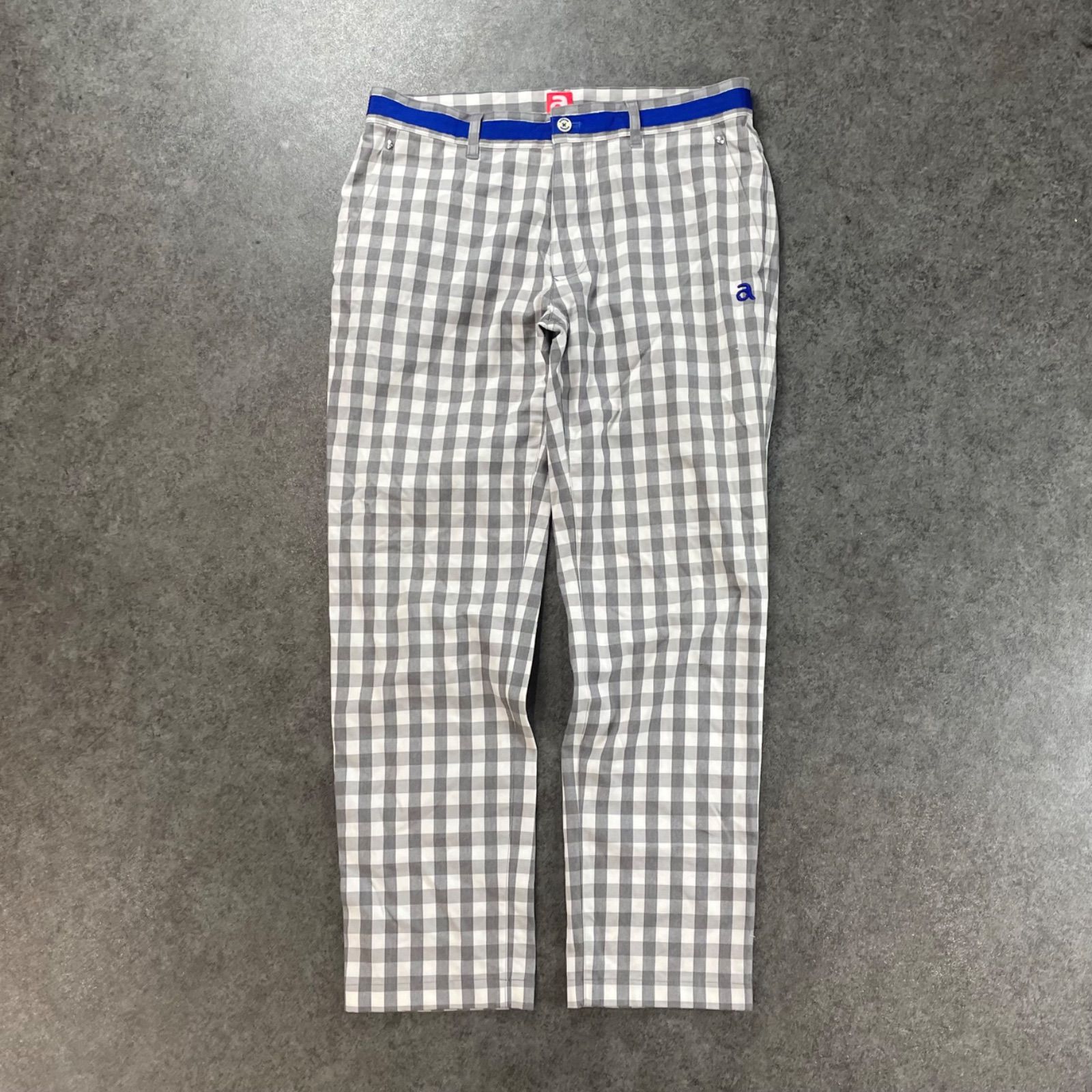 archivio アルチビオ ゴルフウェア ロングパンツ ストレッチ チェック