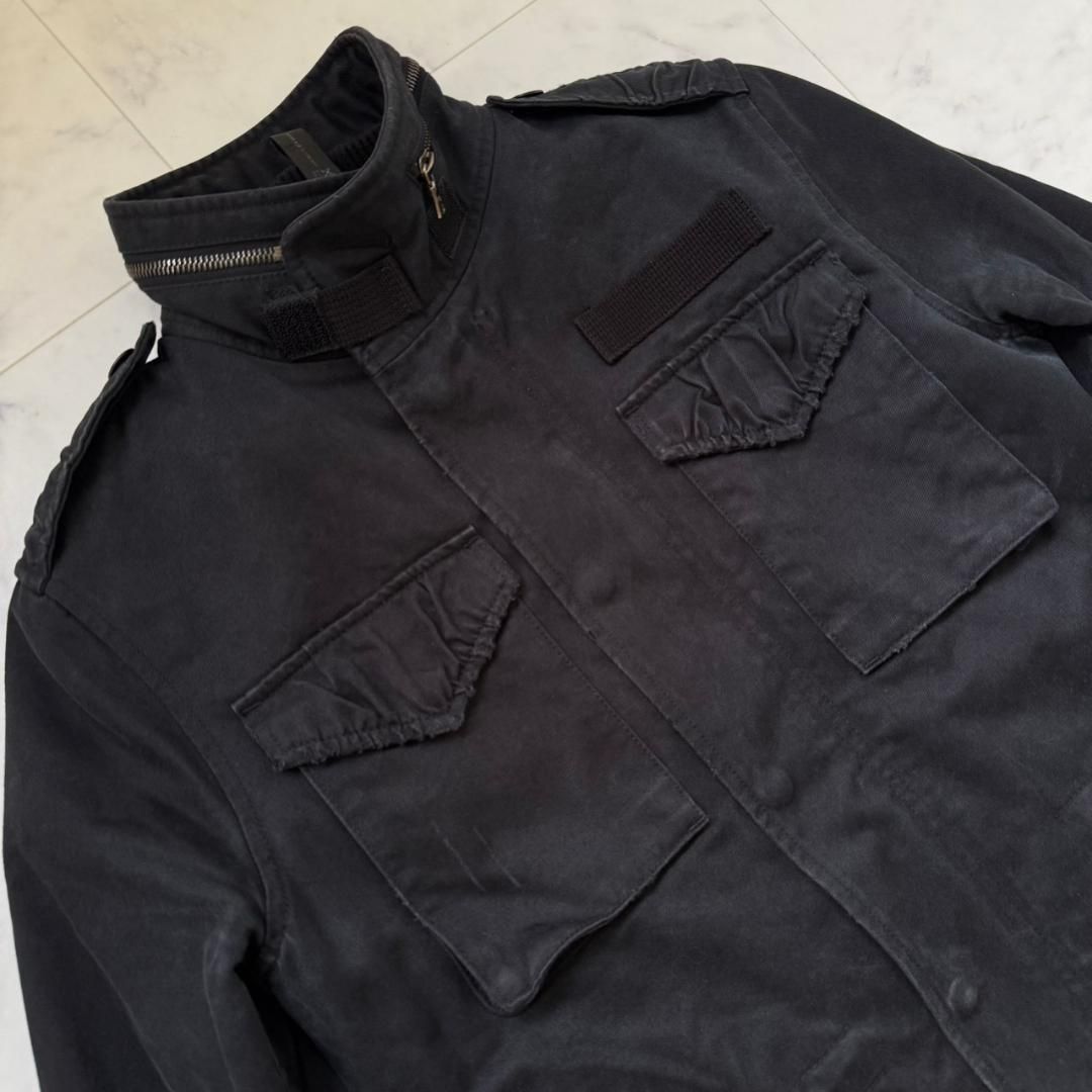 wjk　M66　デストロイ加工　ミリタリージャケット　ライナー取外可　L wjk M66 デストロイ加工 ミリタリージャケット ライナー取外可 L wjk