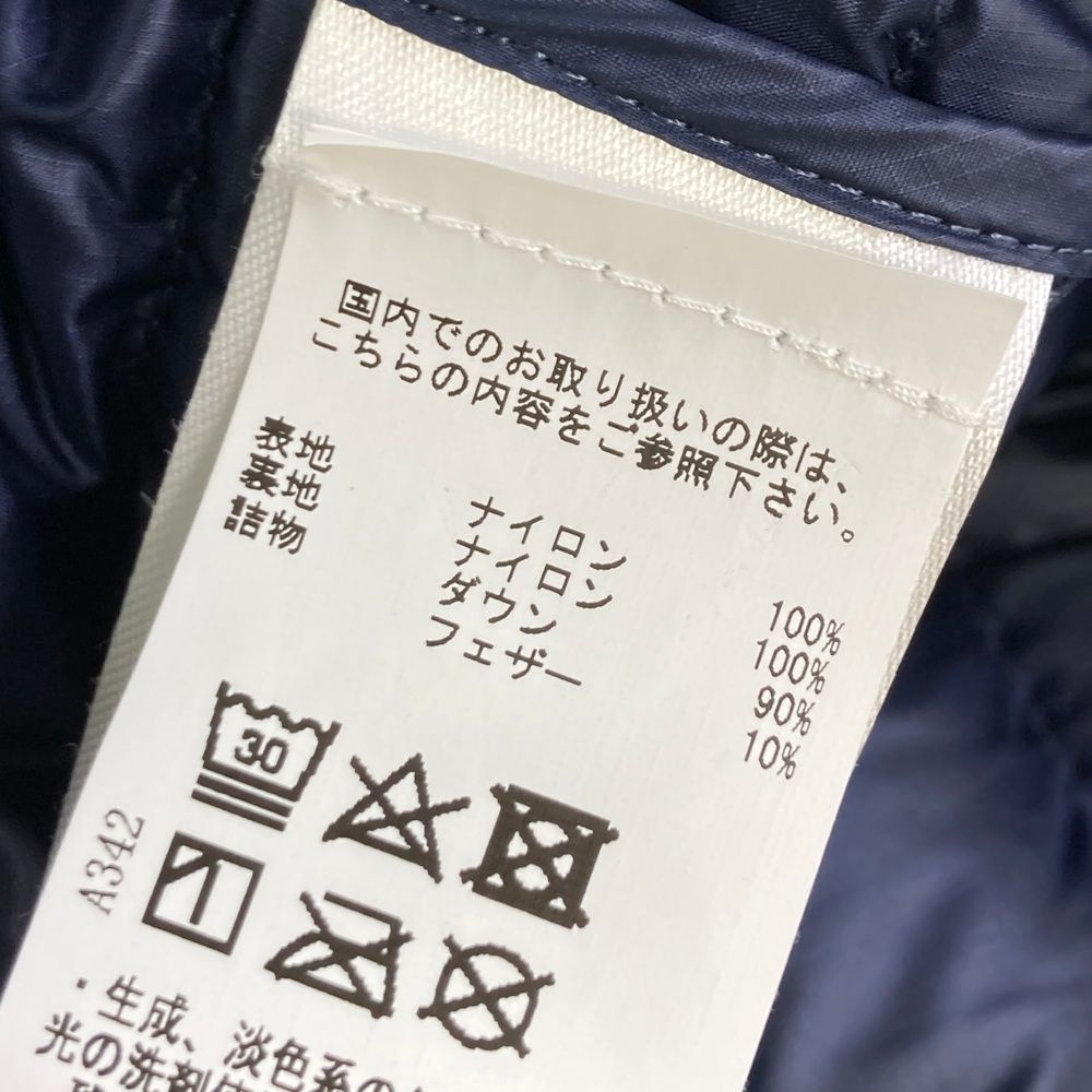 サイズ：S J.LINDEBERG ジェイリンドバーグ ジップアップ ダウンベスト