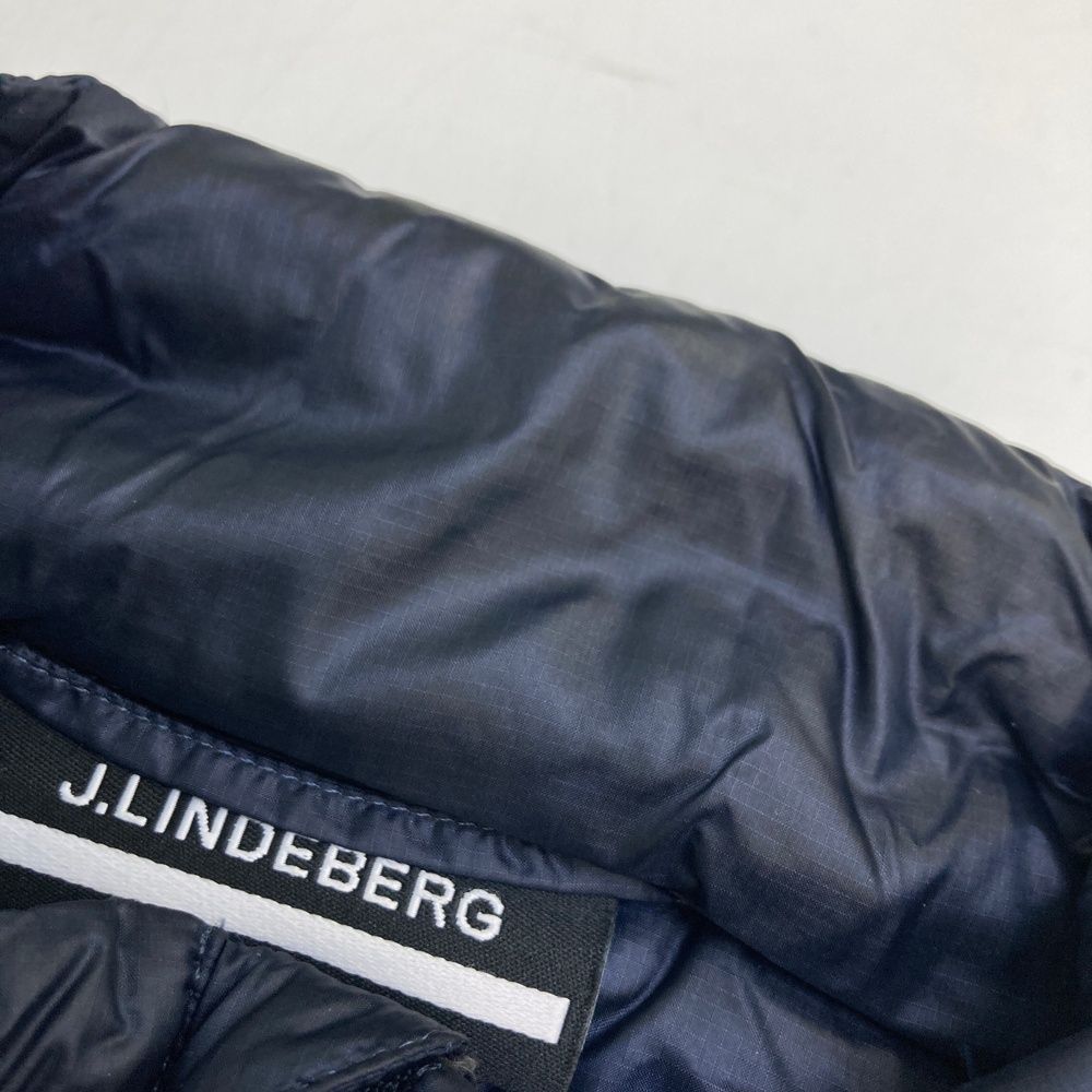 サイズ：S J.LINDEBERG ジェイリンドバーグ ジップアップ ダウンベスト