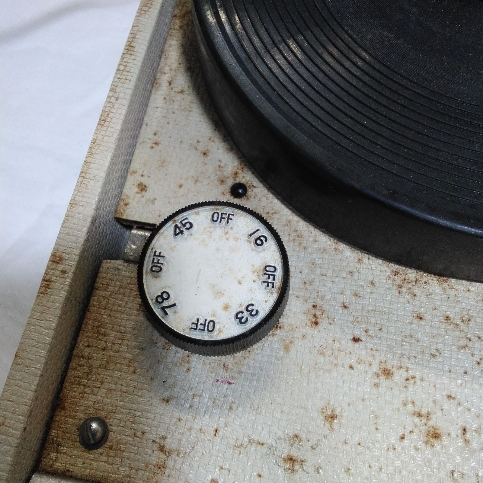 音出しジャンク！ ナショナル レコードプレーヤー 7L−830 真空管