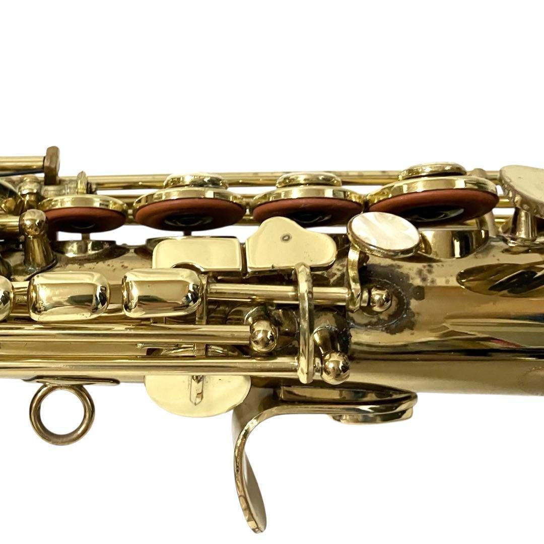 J.Michael ソプラノサックス SP-650 ゴールドラッカー仕上げ ケース付