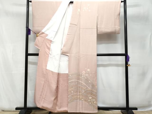 平和屋着物□訪問着 絞り 枝花文 金銀彩 正絹 逸品 CABA7757fb - メルカリ