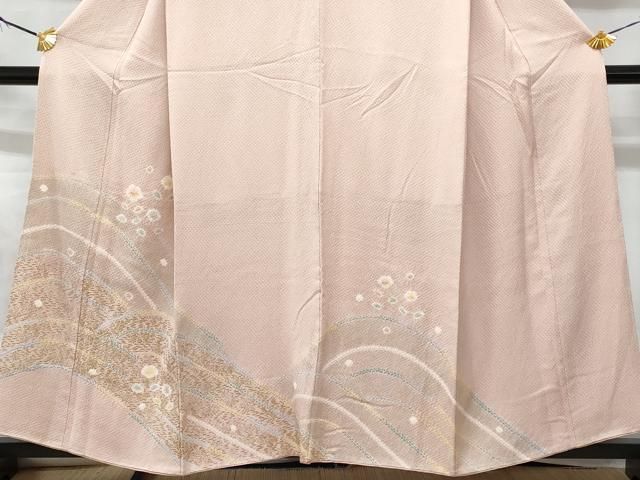 平和屋着物□訪問着 絞り 枝花文 金銀彩 正絹 逸品 CABA7757fb - メルカリ