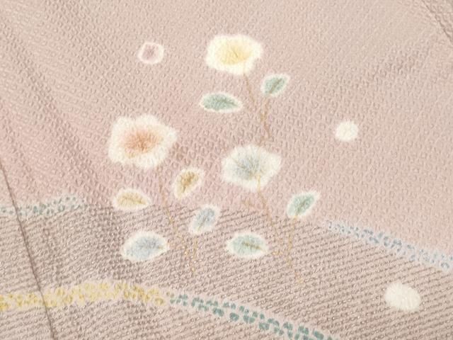 平和屋着物□訪問着 絞り 枝花文 金銀彩 正絹 逸品 CABA7757fb - メルカリ