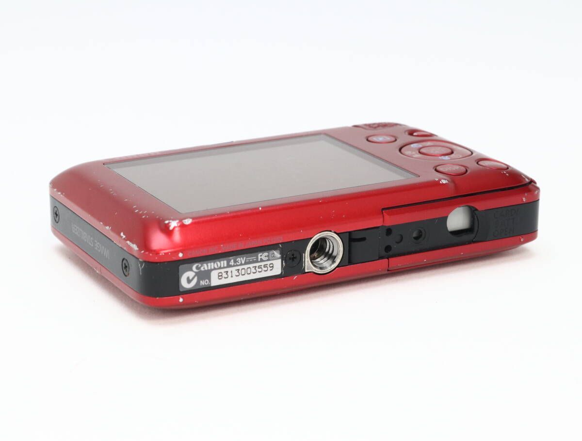 C+ (並品) Canon キヤノン IXY DIGITAL 210 IS レッド 初期不良返品