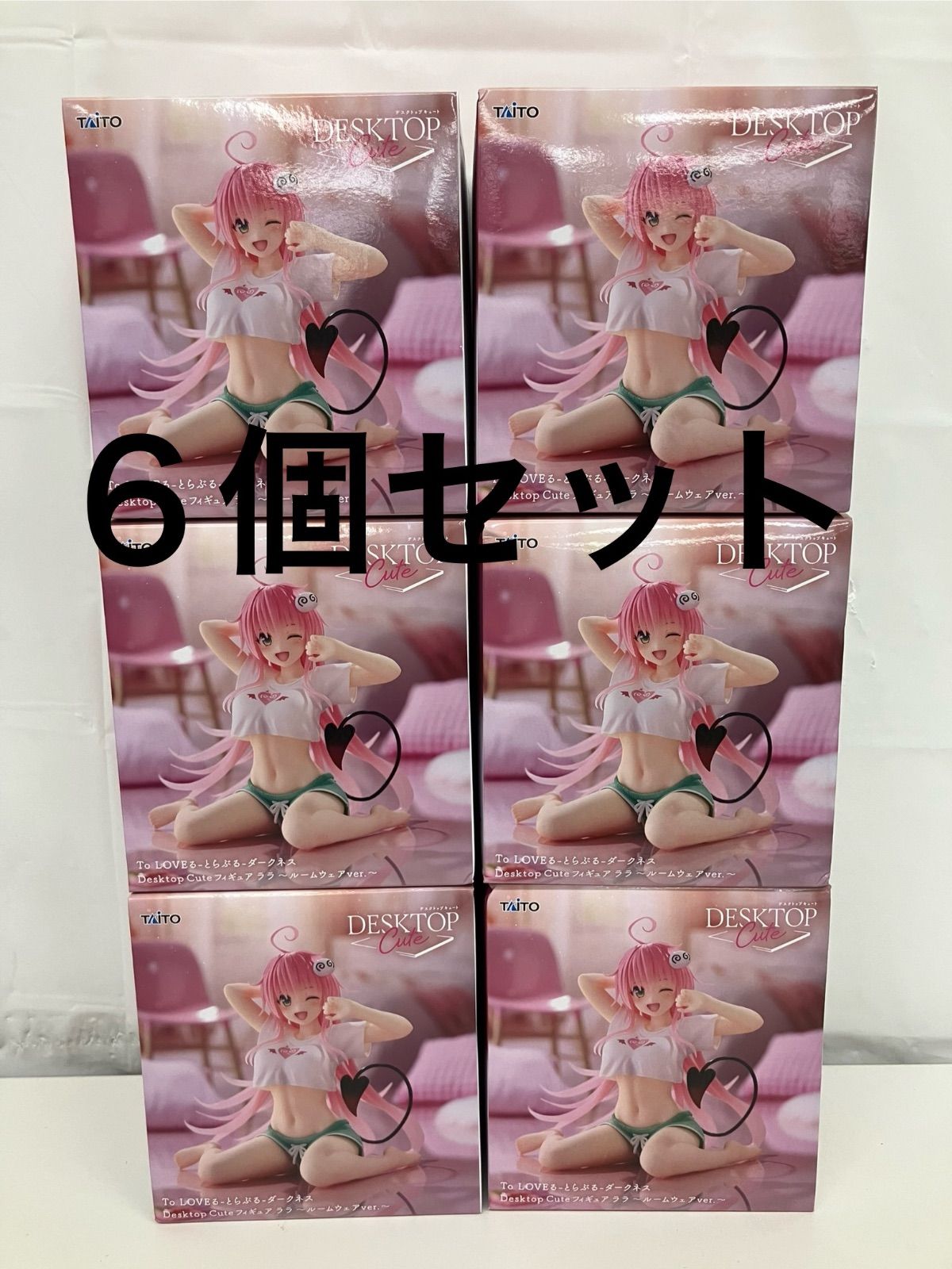 To LOVEる Desktop Cute フィギュア ララ ルームウェア 8体 To LOVEる-とらぶる-ダークネス Desktop Cute フィギュア ララ～ルーム