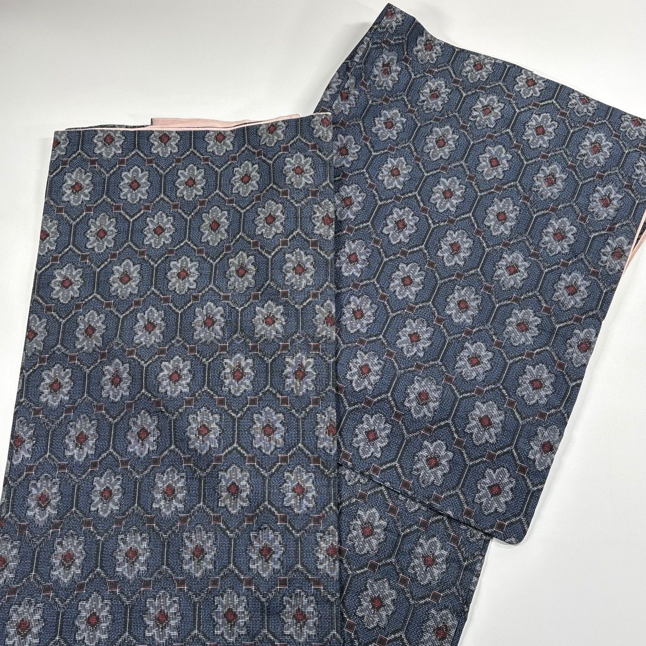 村山大島紬 5枚 正絹 着物まとめ売り 同梱購入歓迎 リメイク用 着付け