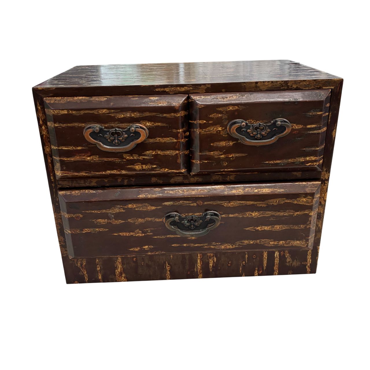 ☆秋田角館伝統工芸 樺細工 桜皮細工 小箪笥 和家具 収納 - メルカリ