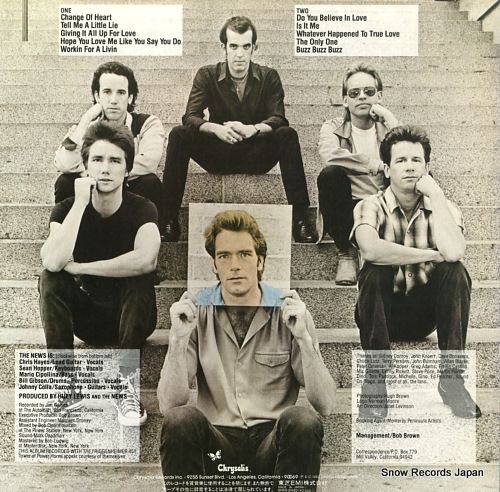 レコード】ヒューイ・ルイス・アンド・ザ・ニュース ベイ・エリアの風