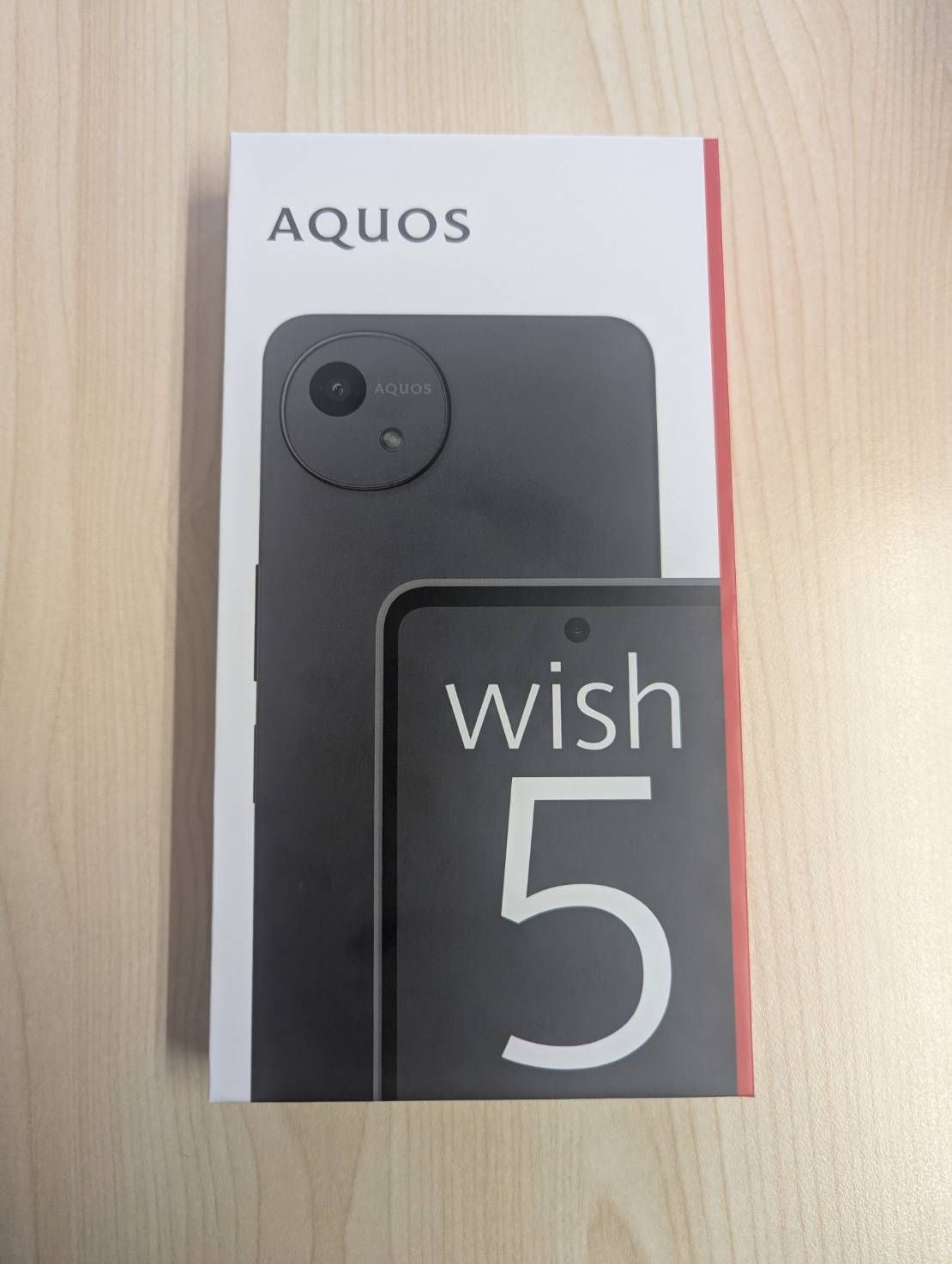 新品未使用 AQUOS wish5 SH-52F SUMI色 - メルカリ