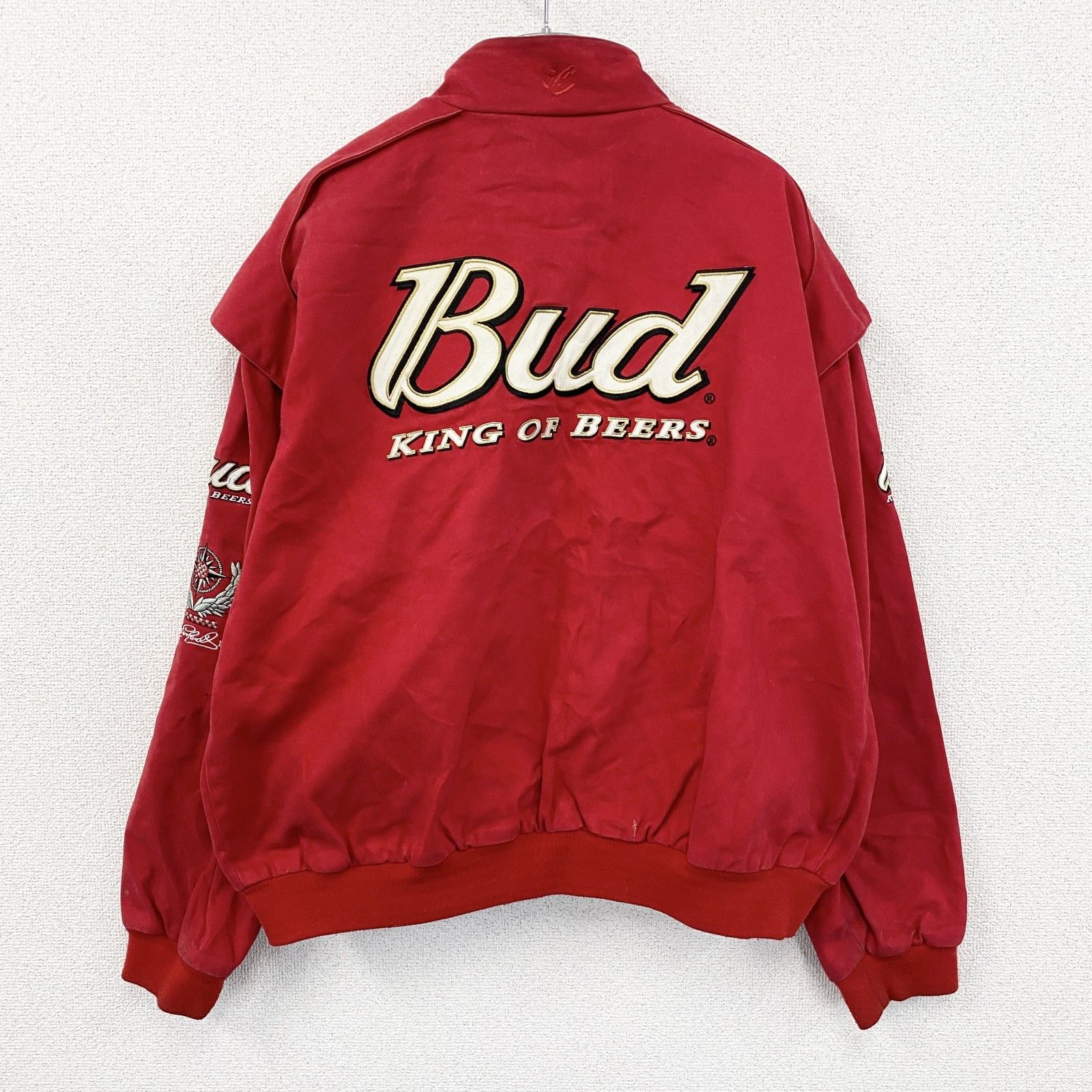 古着 used 90s CHASE AUTHENTICS Budweiser レーシングジャケット 企業
