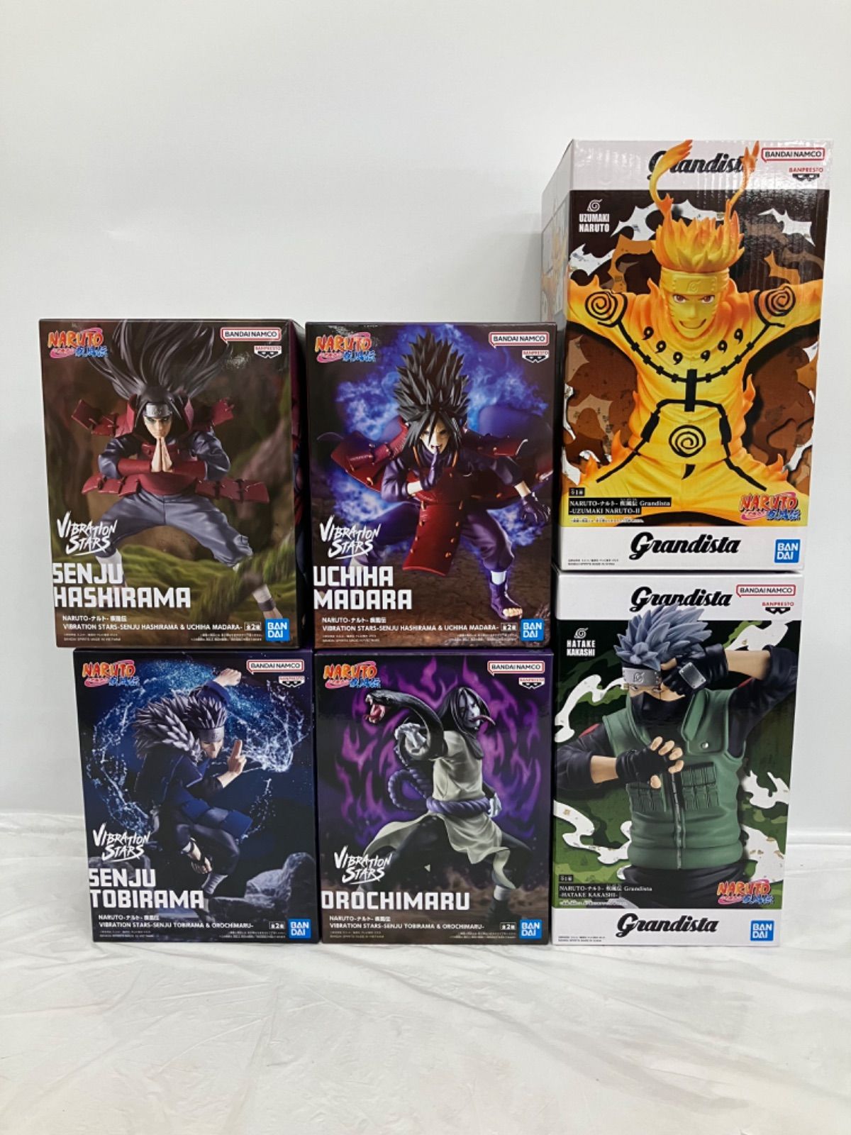 未開封 NARUTO ナルト疾風伝 フィギュア 6種セット LF1326 f101