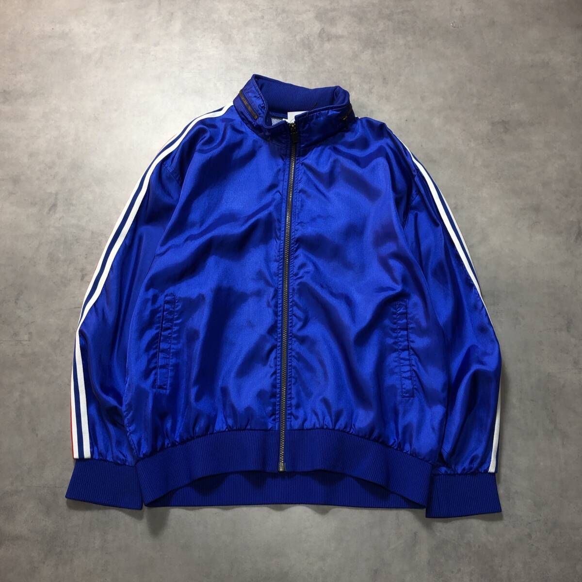 GQ4589◇adidas : デサント製 80's-90's トラックジャケット◇XL