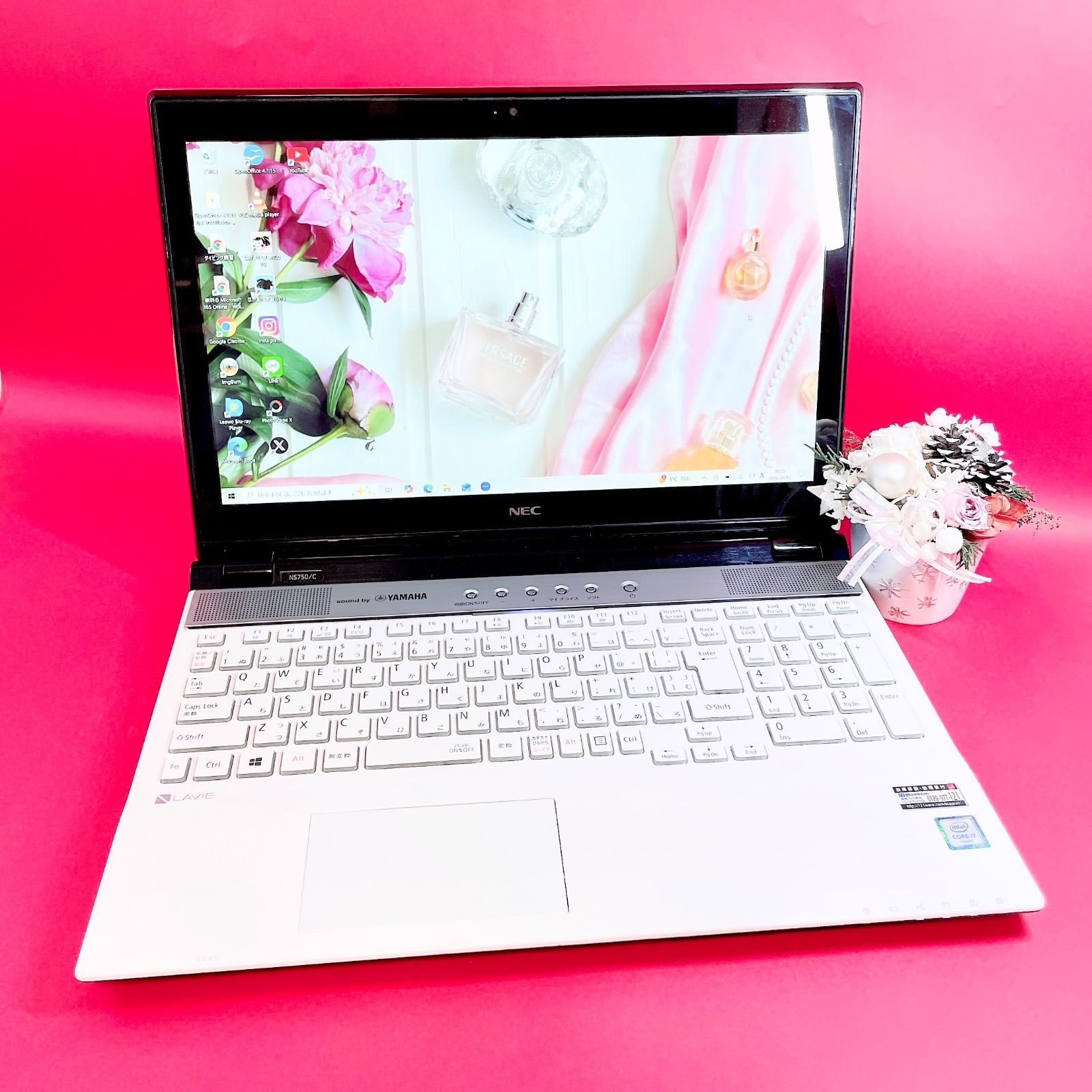 Corei7✨8GB✨タッチパネル✨すぐ使えるノートパソコン✨ブルーレイ