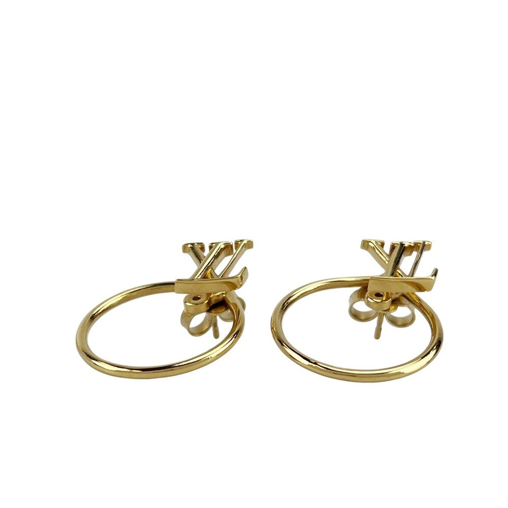 ルイヴィトン □美品□ ブックルドレイユ エクリプスフープ ピアス