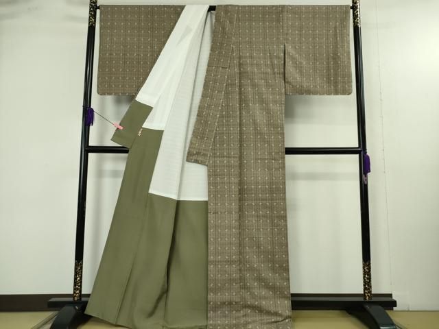 平和屋本店○極上 本場琉球 読谷山花織 紬 比嘉マサ子作 ますいわ屋