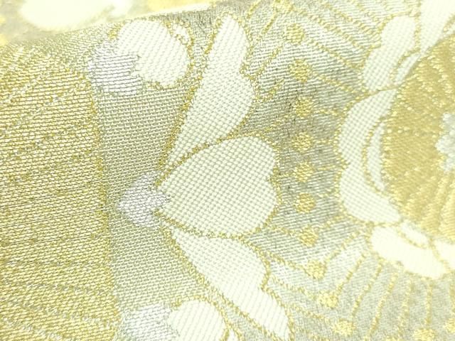 平和屋本店○最高級 人間国宝 北村武資 煌彩錦 六通柄袋帯 花蜀江 金