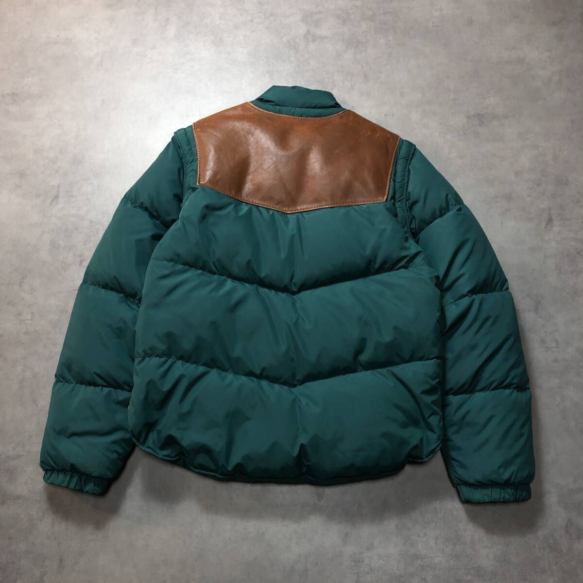 80s90s USA製 Schott レザーダウンベスト 40 グースダウン 80s90s USA製 Schott レザーダウンベスト 40 グースダウン 楽天市場