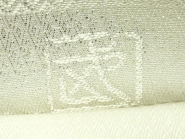 平和屋本店○最高級 人間国宝 北村武資 煌彩錦 六通柄袋帯 花菱文 金