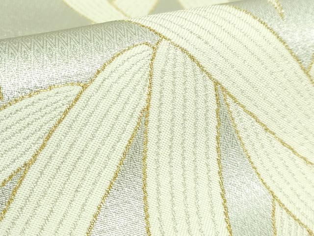 平和屋本店○最高級 人間国宝 北村武資 煌彩錦 六通柄袋帯 笹竹 深山