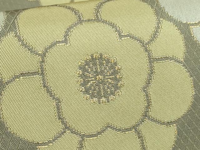 平和屋本店○最高級 人間国宝 北村武資 経錦 六通柄袋帯 花丸紋 金糸