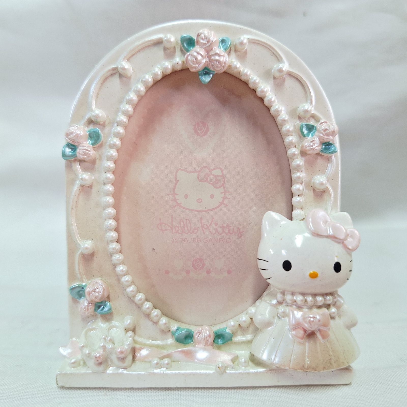 中古☆希少 1998年 ハローキティ ウエディング ミニフォトフレームS