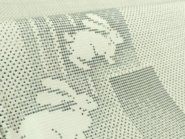 平和屋本店○極上 本場大島紬 白大島 9マルキ 兎 うさぎ 逸品