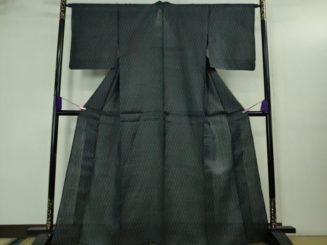 平和屋本店＊極上 夏物 重要無形文化財 本場宮古上布 網目文 苧麻 逸品