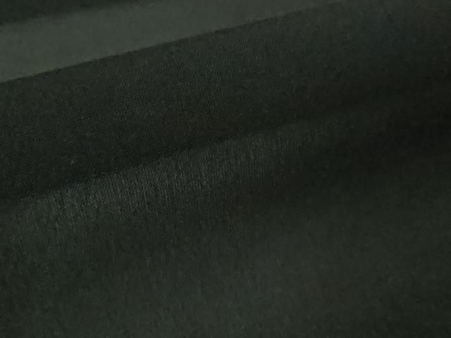 平和屋本店＊極上 夏物 東郷織物謹製 本場大島紬 夏大島 黒地 証紙付き
