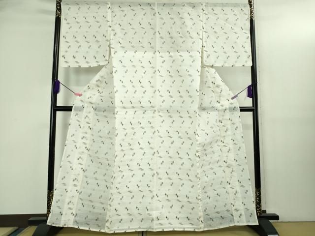 平和屋本店＊極上 夏物 沖縄県無形文化財指定 本場八重山上布 麻 反端