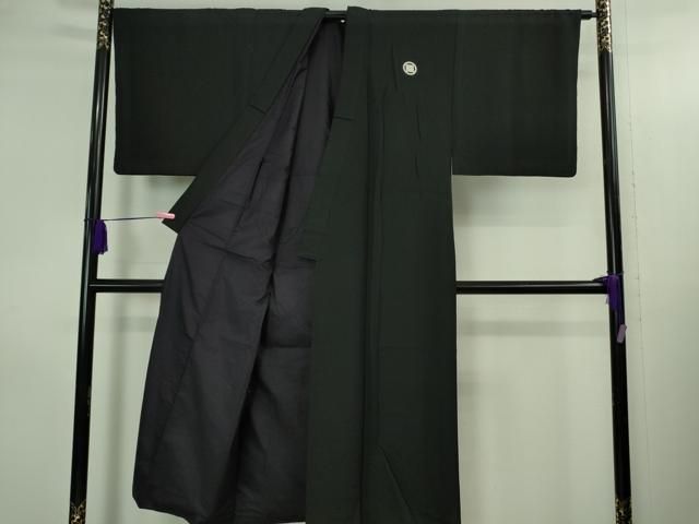 平和屋本店○極上 男性 黒紋付 長羽織セット 逸品 DZAB3476kh6 - メルカリ