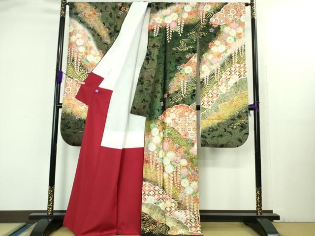 平和屋本店○極上 ブライダルファッションデザイナー・桂由美 振袖