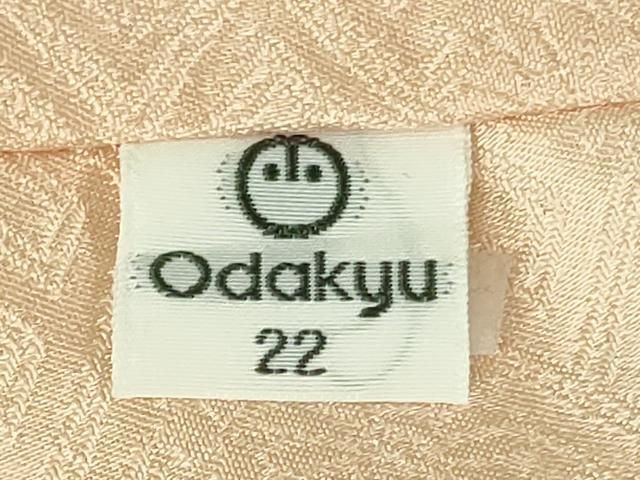 平和屋本店○極上 創業460年・千總 訪問着 駒刺繍 草花文 金彩 小田急