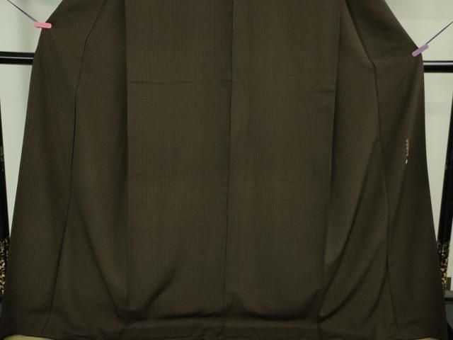 平和屋本店○極上 伝統工芸師 服部光擴 江戸小紋 きもの古今傳 錐彫り