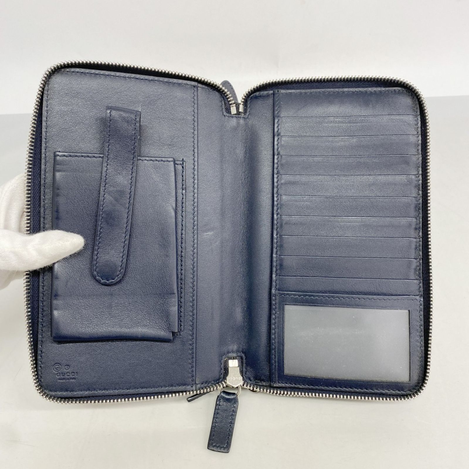 グッチ マイクログッチシマ トラベル ドキュメントケース 長財布 449246 GUCCI（グッチ） マイクログッチシマ トラベルドキュメントケース