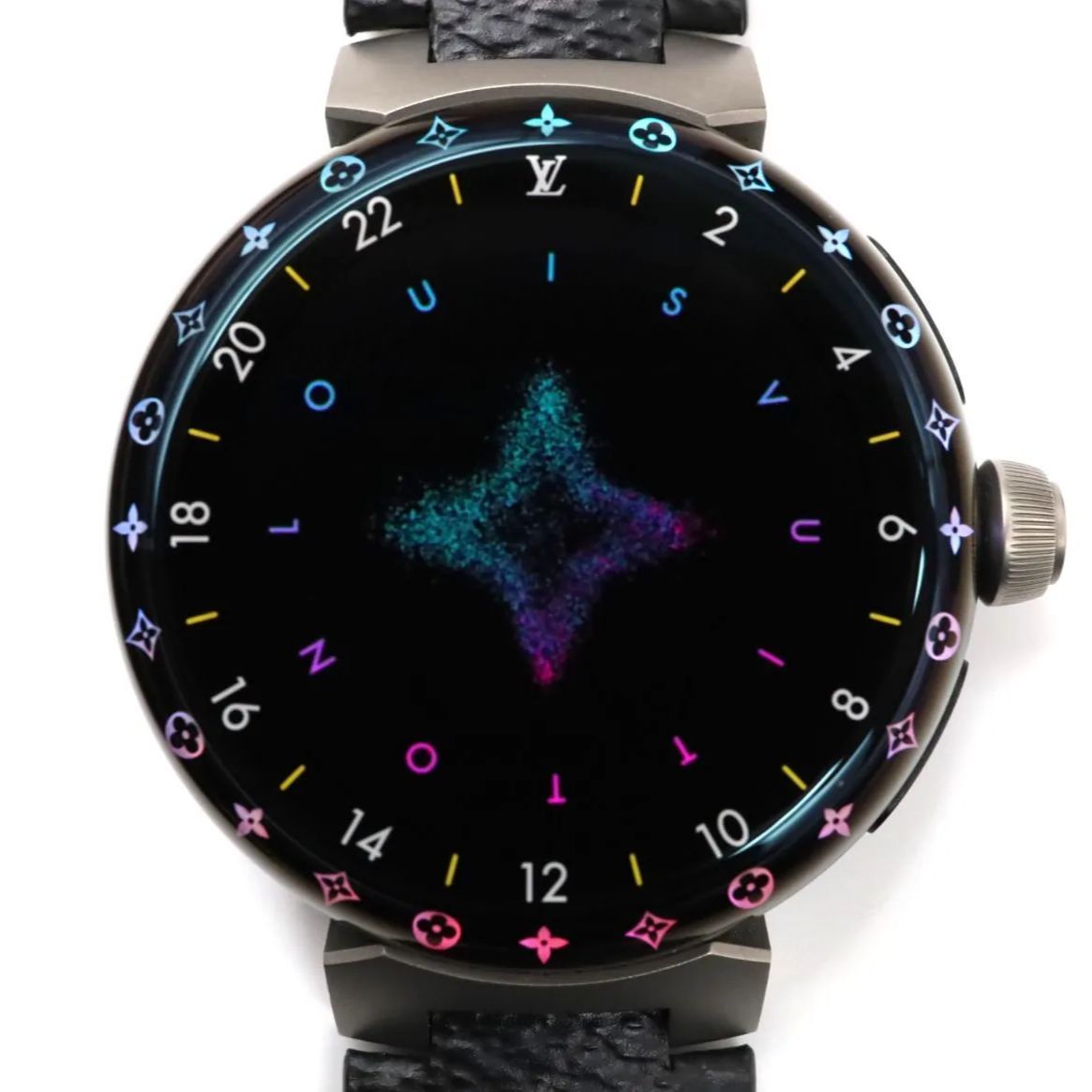 ［極美品］ルイヴィトン タンブール ホライゾン ライトアップ V3 ベルト2本 動作保証＆付属品完備】 A（未使用品に近い）ルイヴィトン タンブール