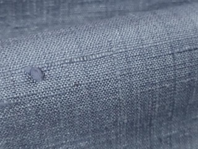 平和屋本店○極上 浦野理一 経節紬 色無地 紅掛花色 逸品 DZAB3594kh6