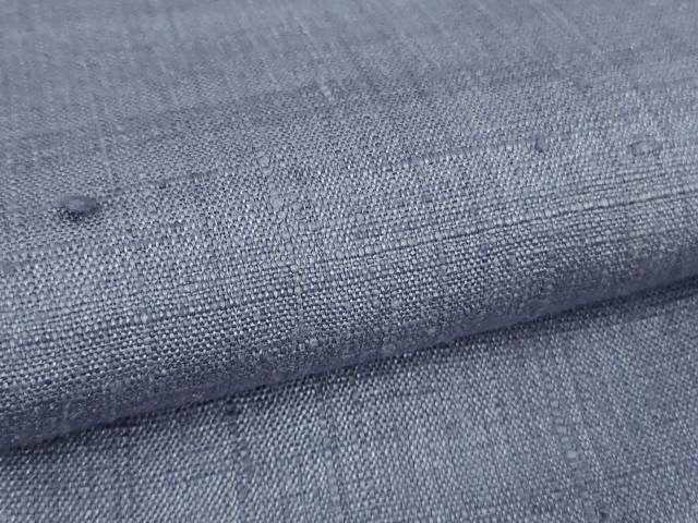 平和屋本店○極上 浦野理一 経節紬 色無地 紅掛花色 逸品 DZAB3594kh6