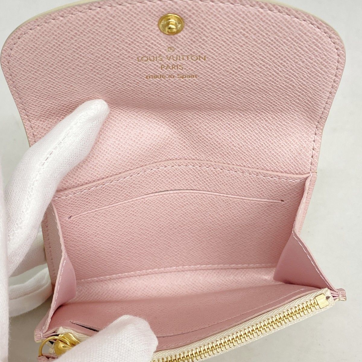 未使用レベル✨ ルイヴィトン ダミエアズール ポルトモネ ロザリ カードケース 6ab0830】ルイヴィトン カードケース ダミエ・アズール